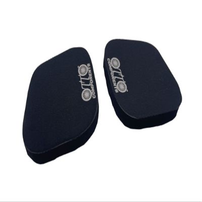 Bontrager Aero Inform Biodynamic O-Pads Replacement Aerobar Arm Pads with Velcro for Triathlon & Time Trial Bikes