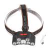 Walfront LED Headlamp 7 Lamp Beads Lamp LED Headlamp High Brightness 4 Mode USB Charging Band Light for Camping Maintenance view 3