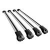 accessorypart Compatible with Citroen Nemo 3 (225) 2008-2017 ACE-1 Car Roof Rack Cross Bar Grey Aluminium 4 Bars view 1