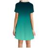 Uillui 2023 Casual Summer Dresses Women's Cute Swing Loose Fit Solid T-Shirt Comfy Flowy Tunic Dress Floral Beach Sundresses view 4