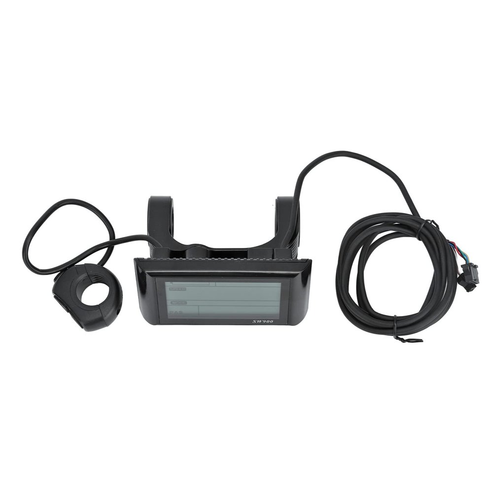 Zunate SW900 Electric LCD Display Meter, 24V 36V 48V 60V LCD Display Control Panel, Compact Electric Scooter LCD Display Panel