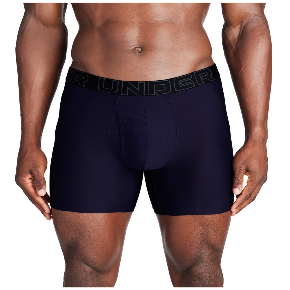 Under Armour Men's Tech 1-Pack Boxer Brief, 6" Inseam, All-Day Comfort & Ultra-Soft