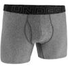 Under Armour Men's Performance Tech Brief Underwear, 6" Inseam, 1-Pack, Castlerock Solid, Small view 3