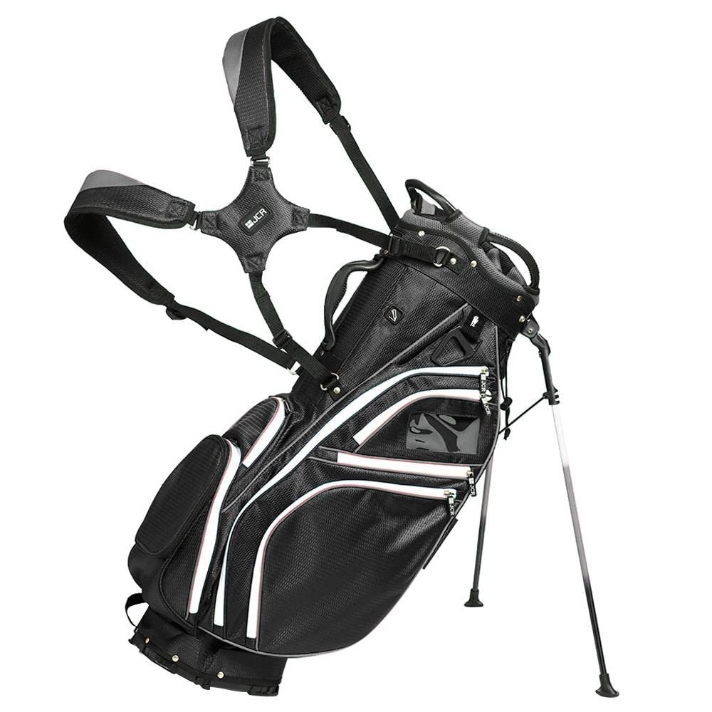 2023 JCR Inc JL580 14-Way Stand Bag Black/Steel