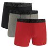 Under Armour Men's Performance Tech Boxerjock Brief Underwear, 6" Inseam, 3-Pack, Red Heather Solid, 5X-Large view 1