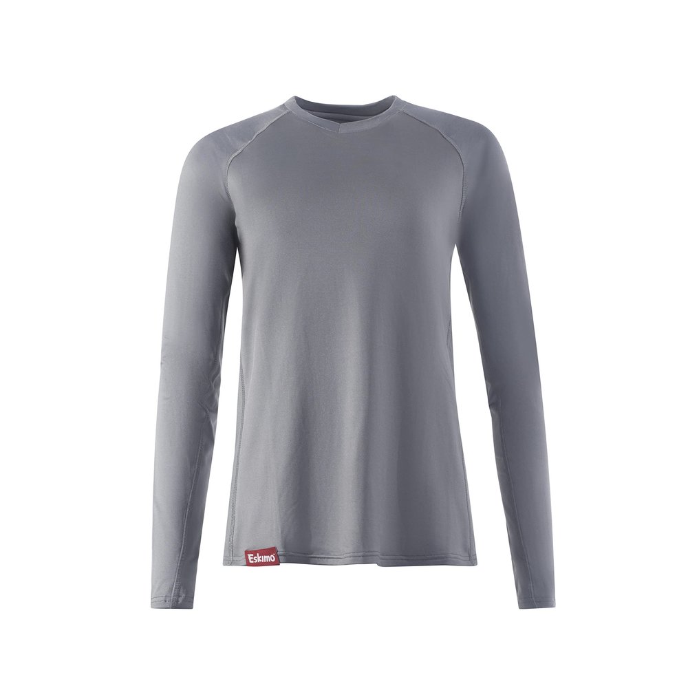 Eskimo 39312 Midweight Baselayer Shirt, Women's, Frost, Large