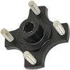 604112 615604 70968-G03 Rear Wheel Hub Flange Plate Compatible with EZGO Compatible with RXV Gas Electric Golf Carts view 2