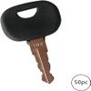 50pc Heavy Equipment Key 202 RE183935 Compatible with Compact Loader view 2