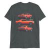 JG Infinite 1969 Camaro SS Orange Muscle Car Collector T-Shirt view 1