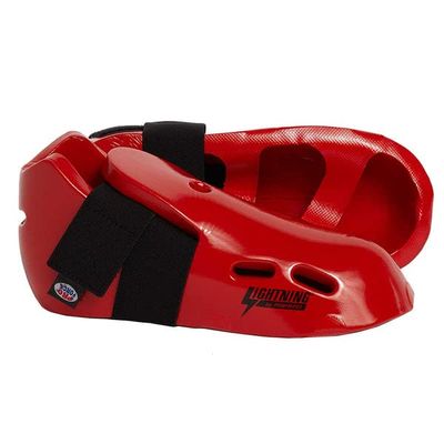 ProForce Ultra Lightning Kicks Sparring Shoes/Footgear - Red - Size 3-4 | Child Medium
