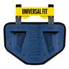 Nxtrnd Football Back Plate, Professional Football Backplates for Shoulder Pads, for Adult & Youth (Chrome Navy Blue, Youth) view 1