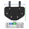 Nxtrnd Football Back Plate, Professional Football Backplates for Shoulder Pads, for Adult & Youth (Chrome Navy Blue, Youth) view 2