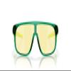 Oakley Youth OJ9012 Inverter Sunglasses, Crystal Green/Uranium/Prizm Gaming, 58 mm view 3