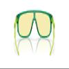 Oakley Youth OJ9012 Inverter Sunglasses, Crystal Green/Uranium/Prizm Gaming, 58 mm view 4