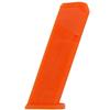 American Safety Molds - Compatible with Glock 17 Gen 5 - Non-Functional Solid Polymer Magazine - Blaze Orange - U.S.A  Magazine Holster Molding Prop view 2