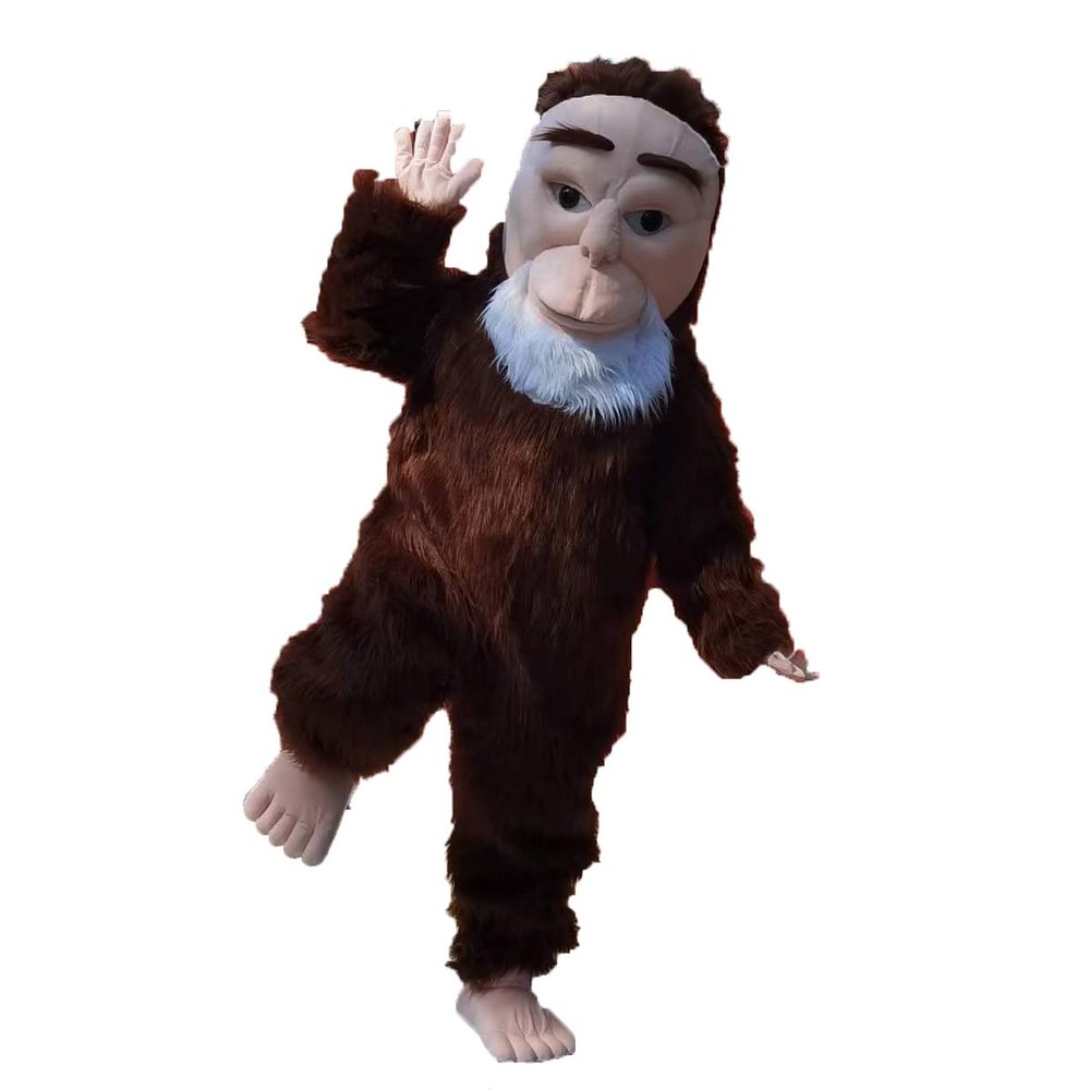 FurryMascot Sasquatch Bigfoot Waver Custom Mascot Costume Party Carnival Costumes S M L XL XXL