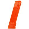 American Safety Molds - Compatible with Sig Sauer 320 M18 - Non-Functional Solid Polymer Magazine - Blaze Orange - U.S.A - Magazine Holster Molding Prop view 2