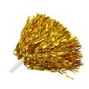 Lovecheer 12PCS Gold Pom Poms Cheerleading Fluffy Metallic Cheer Pom Poms with Baton Handle for Sports Team Spirit Party Cheering view 1