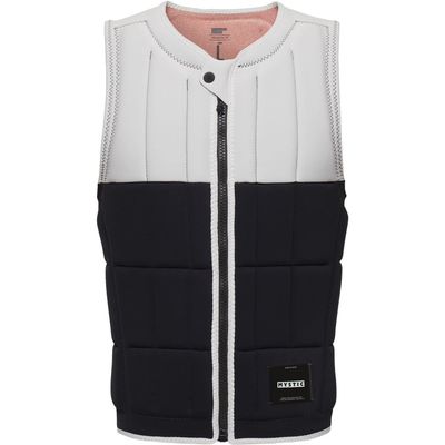 2023 Mystic Mens Renegade Front Zip Wake Impact Vest 35005.230231 - Black/White Size - L