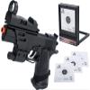 Evike Airsoft - Colt Licensed MK IV Spring Powered Airsoft Pistol with Pointer and Red Dot - Airsoft Pistol/Target Package view 1
