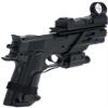 Evike Airsoft - Colt Licensed MK IV Spring Powered Airsoft Pistol with Pointer and Red Dot - Airsoft Pistol/Target Package view 2