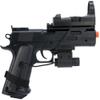 Evike Airsoft - Colt Licensed MK IV Spring Powered Airsoft Pistol with Pointer and Red Dot - Airsoft Pistol/Target Package view 4