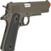 Evike Airsoft - Cybergun Colt Licensed M1911A1 Full Size Airsoft Spring Pistol w/Metal Top (Color: Tan) view 2