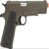 Evike Airsoft - Cybergun Colt Licensed M1911A1 Full Size Airsoft Spring Pistol w/Metal Top (Color: Tan) view 4