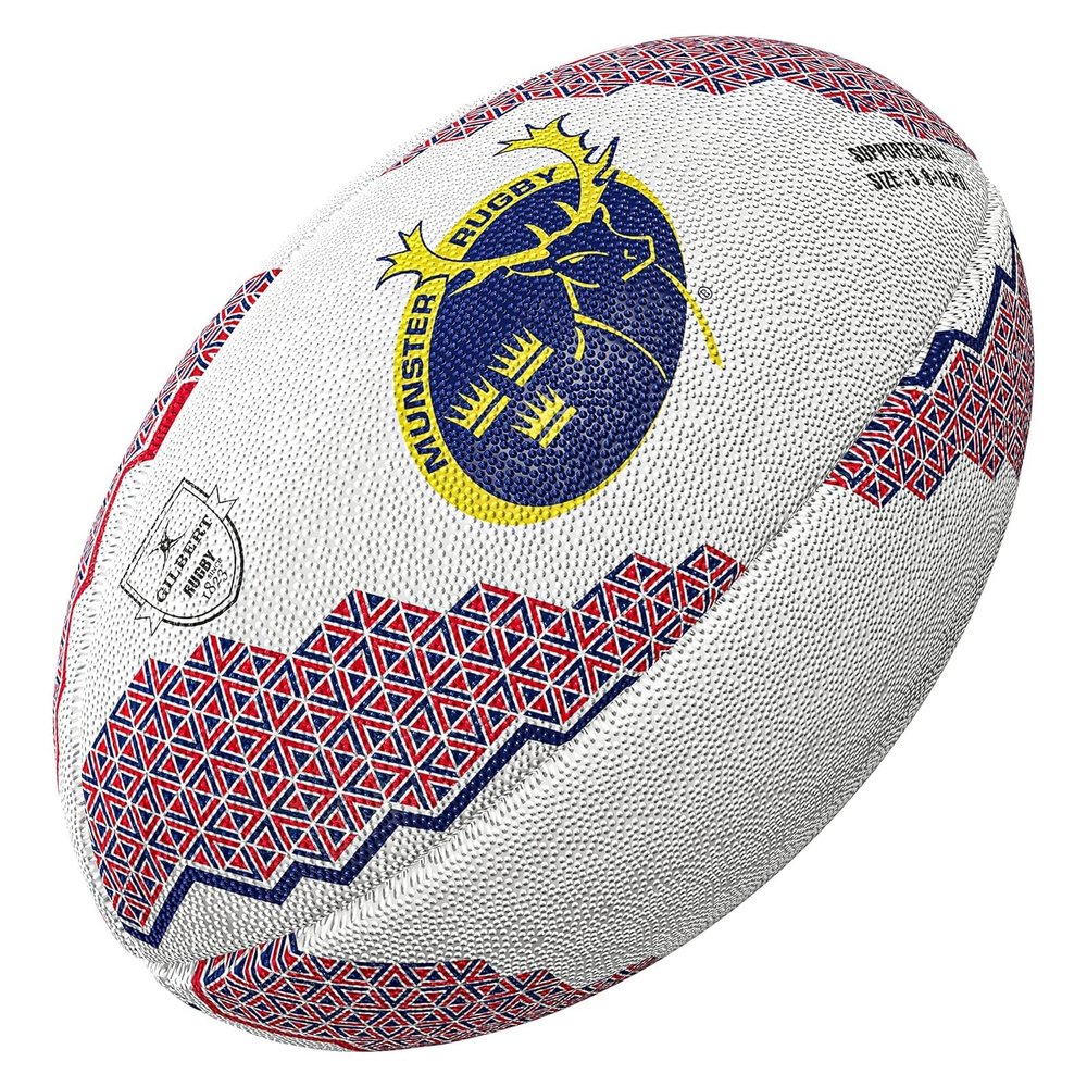 Gilbert Munster Rugby Supporter Ball, Size 5