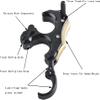 AMEYXGS Archery Back-Tension Release 3/4 Finger Bow Release aid Hinge Release Adjustable Stroke and Sensitivity (Black) view 2