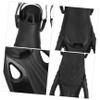 1pair Swimming Fins for Adults Lightweight Flippers for Diving and Snorkeling Comfortable Open-Toe Design for Training and Travel view 3