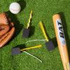 Deekin 10 Pcs Base Plugs Anchor Base Plugs Baseball Field Maintenance Equipment Baseball Accessories for Baseball Field (Yellow) view 4
