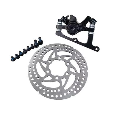 Front and Rear Disc Brake with 120mm Disc and Screw For INMOTION P1/P1F/P1H Electric Bicycle Brake Repair Replac Accessories (Rear 1 set)