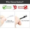 Endoto Shoelaces for Hey Dude Elastic Strings Replacement Laces Shoes(Color:Army Green,Size:18Inch) view 3