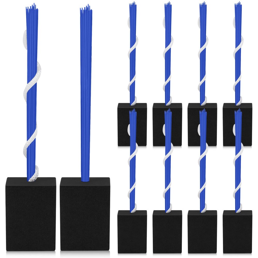 Deekin 10 Pcs Base Plugs Anchor Base Plugs Baseball Field Maintenance Equipment Baseball Accessories for Baseball Field (Blue)