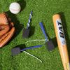 Deekin 10 Pcs Base Plugs Anchor Base Plugs Baseball Field Maintenance Equipment Baseball Accessories for Baseball Field (Blue) view 4