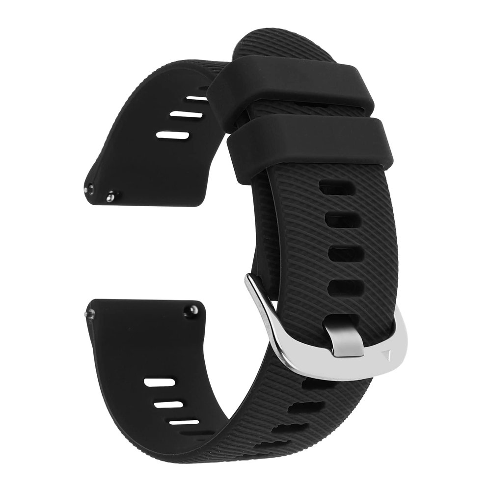 TIESOME 18mm Silicone Watch Bands with Quick Release Replacement