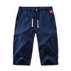 Dressnu Summer Men's Casual Five-Point Shorts Beach Tibetan Blue XL view 1