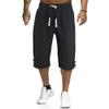 Dressnu Summer Men's Casual Five-Point Shorts Beach Tibetan Blue XL view 4
