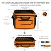 MORXPLOR Waterproof PVC Material Paddleboard Cooler Deck Bag,40 cans Sup Deck Cooler Bag,Cooler Bag for Paddleboard,Lunch Box Cooler Insulated Bag,Camping Cooler Bag,Kayak Cooler Bag view 3