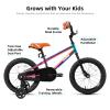 JOYSTAR 12 Inch Kids Bike for 2 3 4 Years Old Boys Girls Toddlers Bikes with Training Wheels Gifts Children Bicycle BMX Style Oil Slick view 2