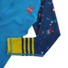 Toddler Baby Swimsuit Boy Girl One Piece Long Sleeve Bathing Suit Rash Guard Swim Suit Kids Teens Wetsuit UPF 50+ Sun Protection Water Sport Wet Suits for Surfing Swimming Diving Blue Printed 3-4T view 4