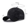 Womens Mans Camouflage Baseball Caps Adjustable Sunscreen Sun Hats Outdoor Sports Breathable Hollow Out Trucker Hat (Grey, One Size) view 4