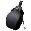 HiiFeuer Medieval Faux Leather Pouch, Portable Drawstring Purse, Vintage Belt Pouch Dice Bag For LARP Ren Faire view 1