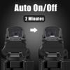 UUQ Mini Reflex Red Dot Sight Shake Awake Optic Sight for Rifles, Pistols and Shotguns 2MOA,12 Brightness Adjustment Red Dot Scope,Suitable for RMR or 20mm Picatinny Rail view 2