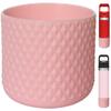 Acemoo Safer Silicone Boot Sleeve for YETI Rambler 12 oz 18 oz and Rambler Jr 12 oz, Anti-Slip, Less Noise, Diamond Embossed Boot for YETI Rambler Bottle - Dishwasher Safe view 1