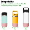 Acemoo Safer Silicone Boot Sleeve for YETI Rambler 12 oz 18 oz and Rambler Jr 12 oz, Anti-Slip, Less Noise, Diamond Embossed Boot for YETI Rambler Bottle - Dishwasher Safe view 3