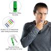 MIDELONG 12 pcs Emergency Whistle with Key Chain, Aluminum Extra Loud Safety Survival Whistle Keychain for Outdoor Sports Camping Hiking Boating Hunting, 6 Colors view 3
