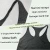 Aitrepeo Stringer Bodybuilding Tank Tops Low Cut Off Gym Workout Training Stretch Polyester Quick Dry T Shirts/Black/Black/Black/S view 4
