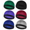 6 Pcs Kids Satin Wave Caps Boo Boo Cap Baby Wave Caps Kids Stocking Cap for Boys Girls Multicolour view 1